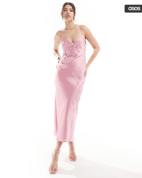 Buy Pink Dresses for Women by ASOS DESIGN Online