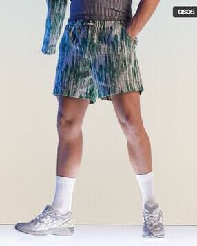 asos design Men Jacquard Wide Shorts-picture-34