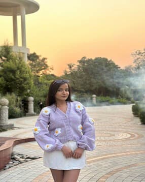 sugercandy Women Crochet V-Neck Cardigan-picture-38