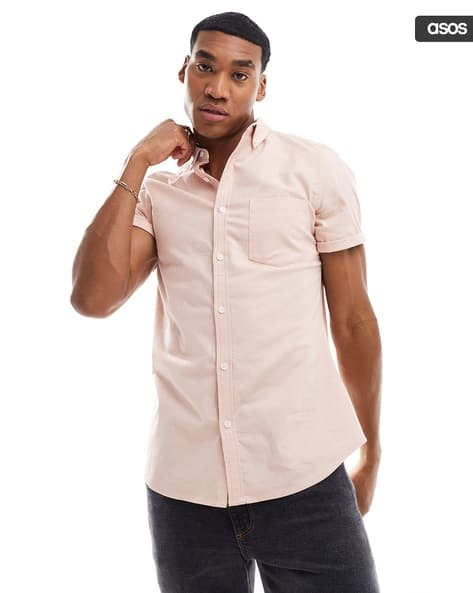 asos pink top