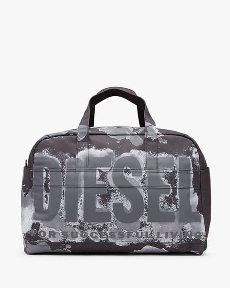 DIESEL ディーゼル/RAVE ダッフルバッグ ボストンバッグラスト値下げ！ DIESEL◇RAVE DUFFLE/ボストンバッグ/--/BLK/総柄 Buy DIESEL Rave