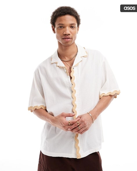 embroidered top asos