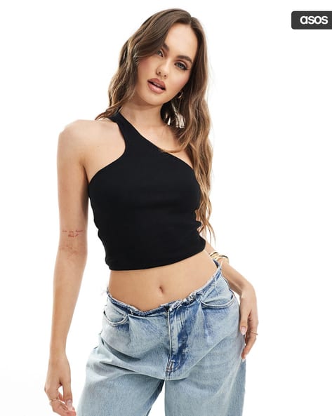 asos one shoulder top