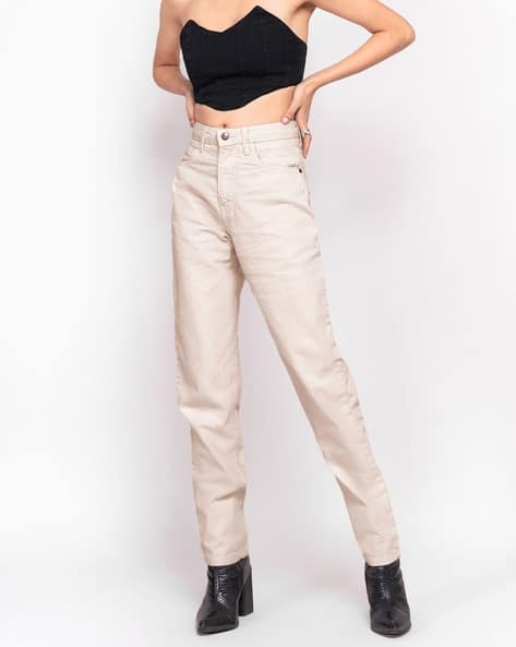 Buy Ecru Jeans Jeggings for Women by Freakins Online