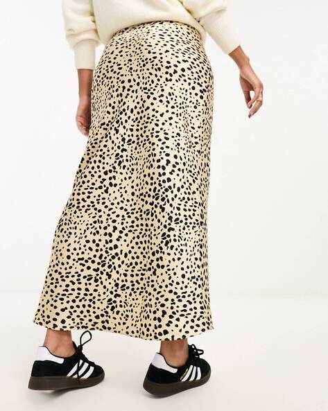 Leopard print skirt river island hotsell