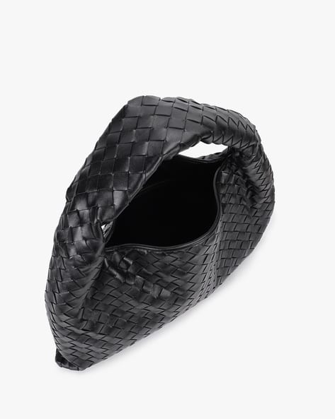 Buy BOTTEGA VENETA Hop Small Shoulder Bag | Black Color Women