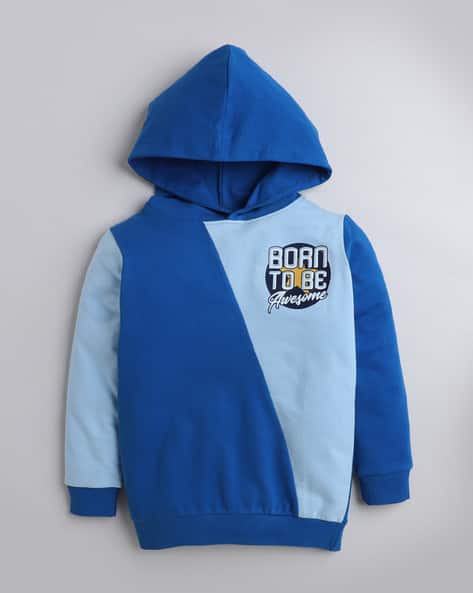 Buy Royal Blue Sweatshirts Hoodie for Boys by BUMZEE Online
