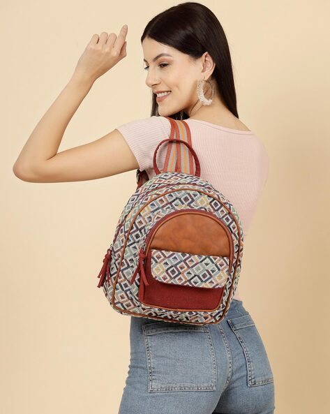 Buy Tan Backpacks for Women by Anekaant Online Ajio