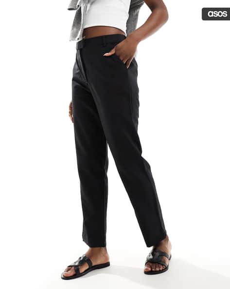 Slim Fit Asos Ankle Pants Women Tailored Fit Ankle Length Trousers