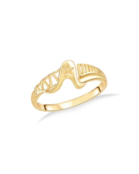 Women Yellow Gold Iris Elegance Ring