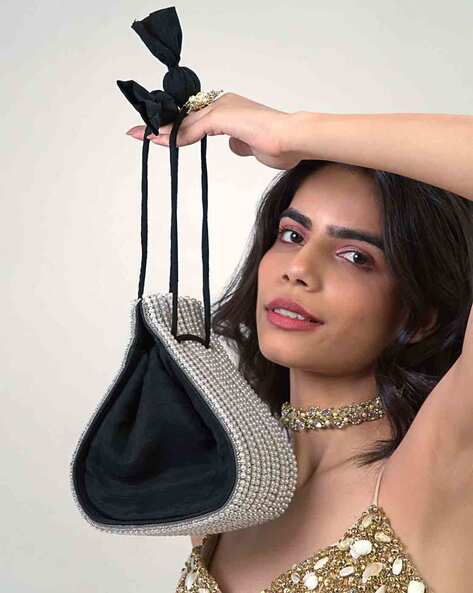 Buy Black Handbags for Women by House of D'oro Online