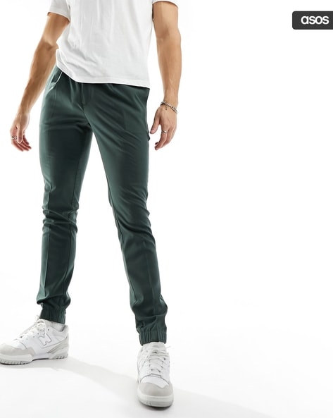 Buy Green Track Pants for Men by ASOS DESIGN Online Ajio