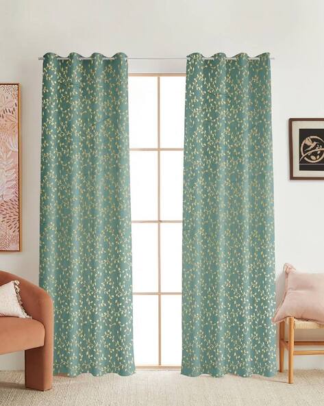 Tropical Leaves Patterned Curtains | Green Leaves Curtains | Blackout Curtains hotsell | Bedroom Decor | Art Deco Curtains | With Lining