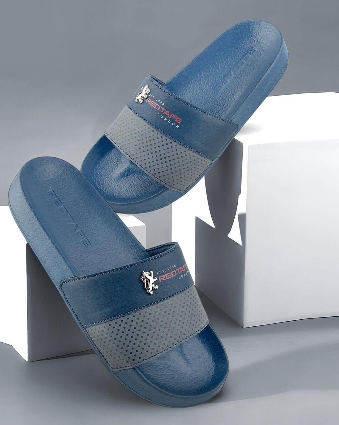 Buy NAVY NAVY Flip Flop Slippers for Men by RED TAPE Online