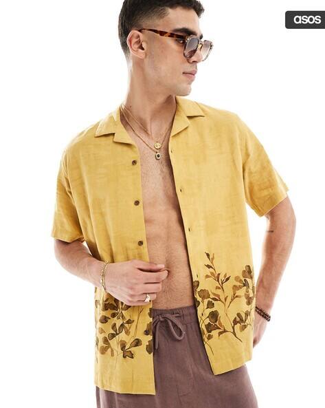 asos yellow top