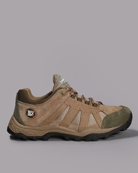 WOODLAND Men Low-Top Lace-Up Shoes