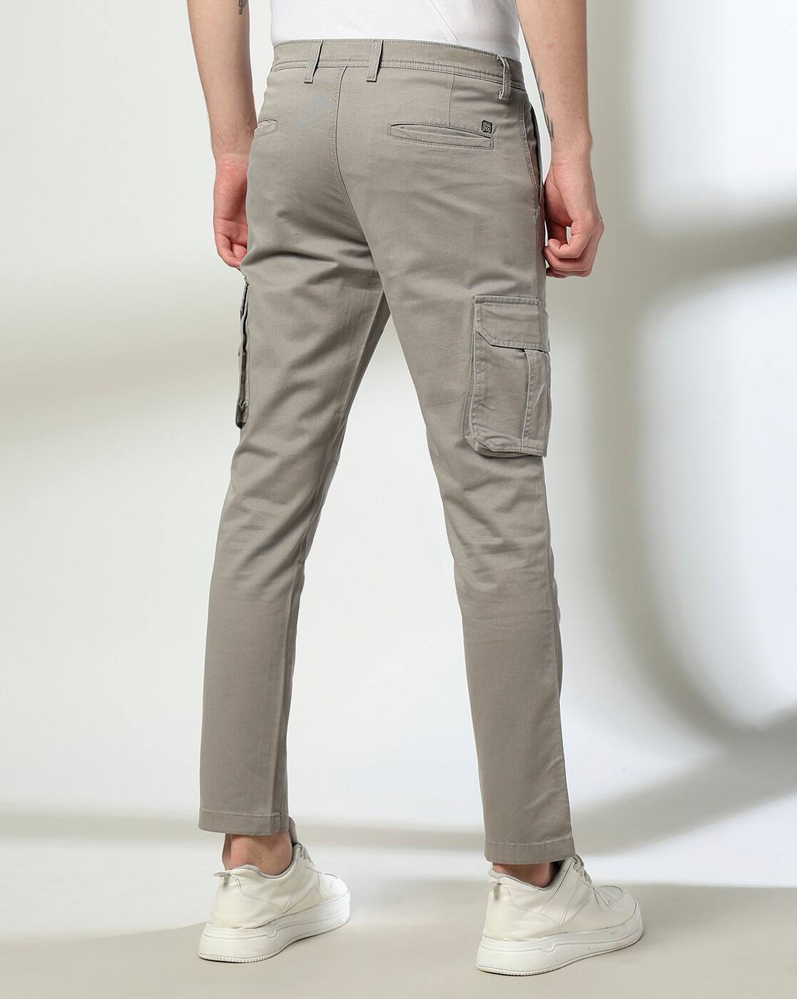 【STONE 】CARGO PANTS 29 Buy Stone Trousers & Pants for Men by DNMX FOR TRENDS SELECT