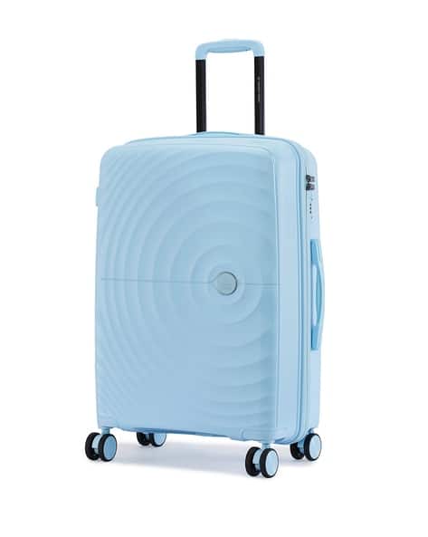 Buy Light Blue Luggage Trolley Bags for Men by Nasher Miles