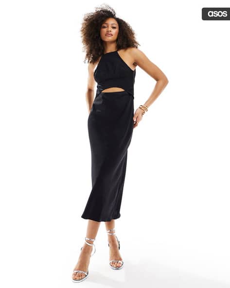 Buy Black Dresses for Women by ASOS DESIGN Online | Ajio.com