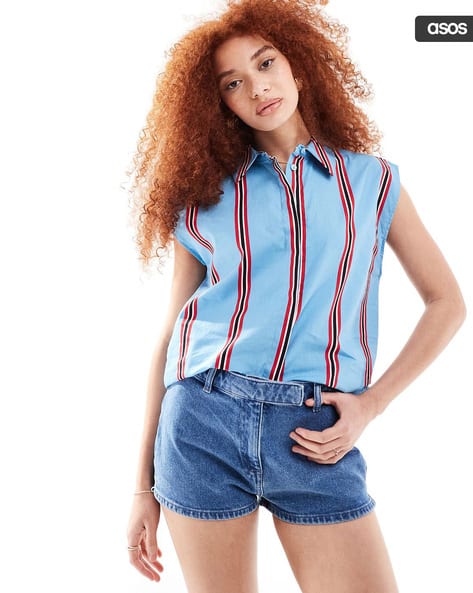 asos striped top