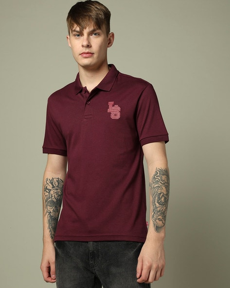 Levis Men Slim Fit Polo T-Shirt