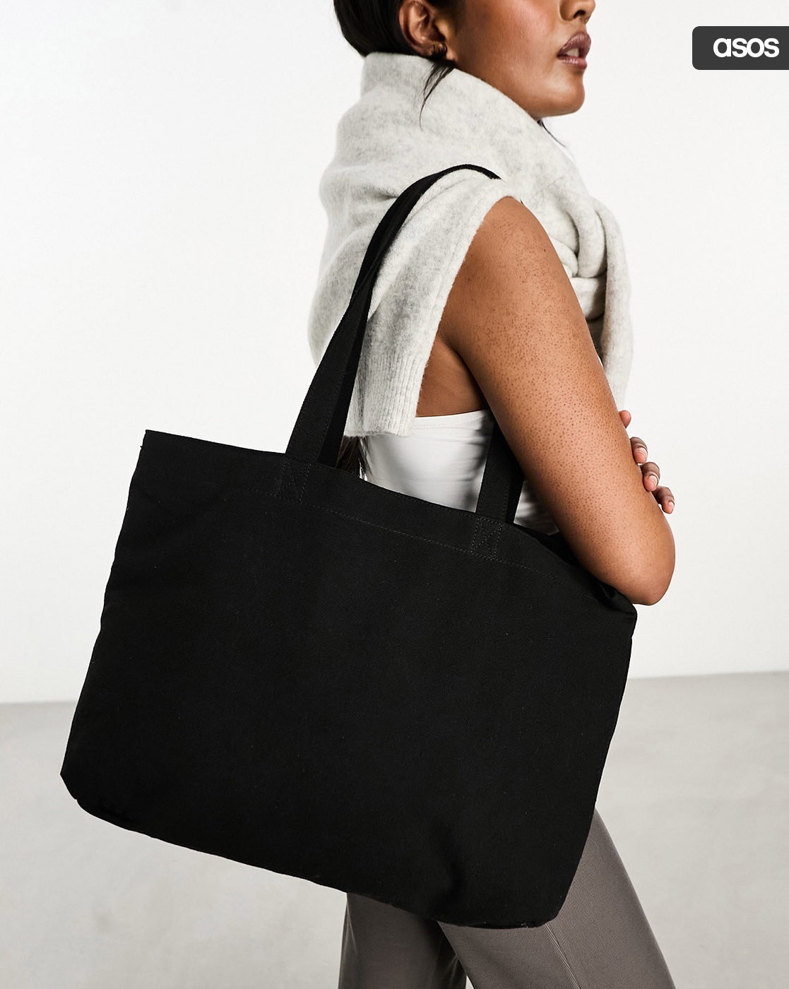 Asos grey bag store