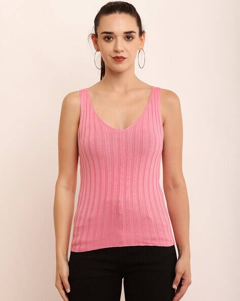 Nobarr Women Regular Fit V-Neck Top