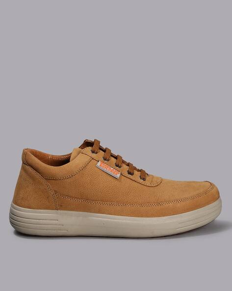 WOODLAND Men Low-Top Lace-Up Shoes