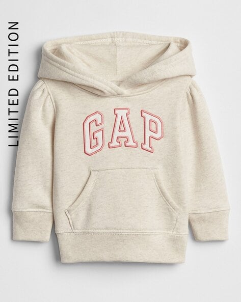 Gap Kids Logo Embroidered Hoodie