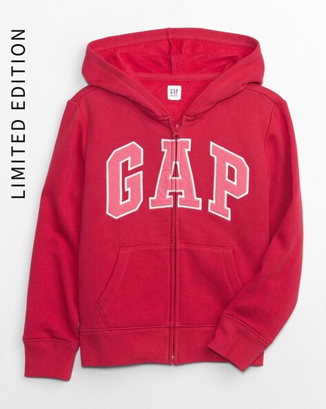 Gap Kids Girls Logo Print Hoodie