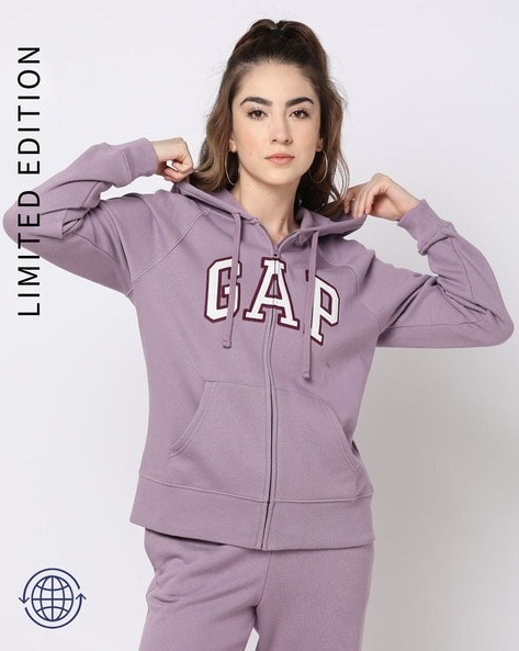 Buy Purple Sweatshirt Hoodies for Women by GAP Online Ajio