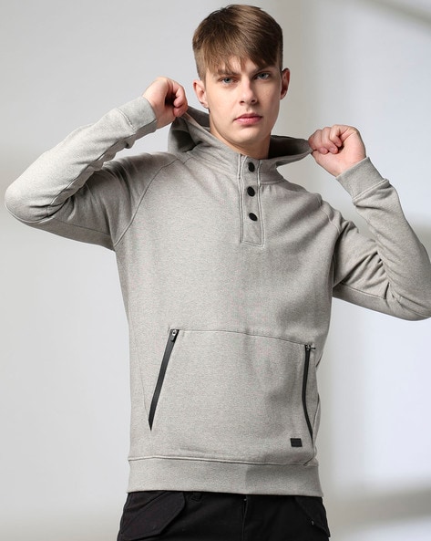 Men Relaxed Fit Hoodie