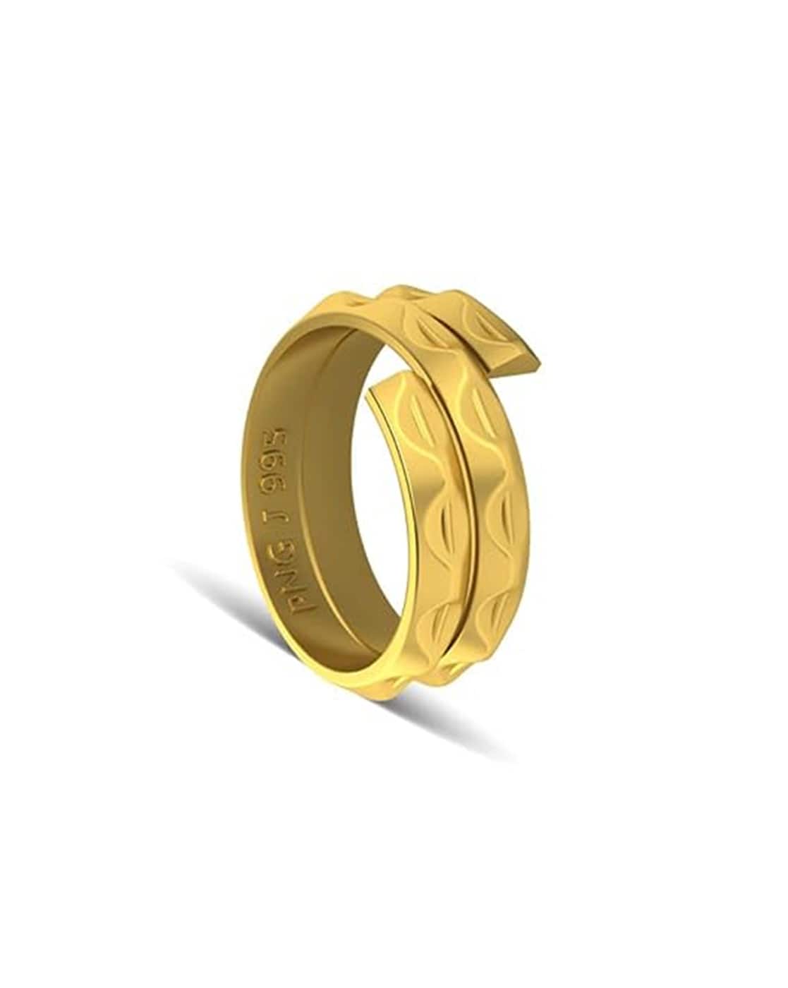 Buy Yellow Gold Rings for Women by P N Gadgil Jewellers Online