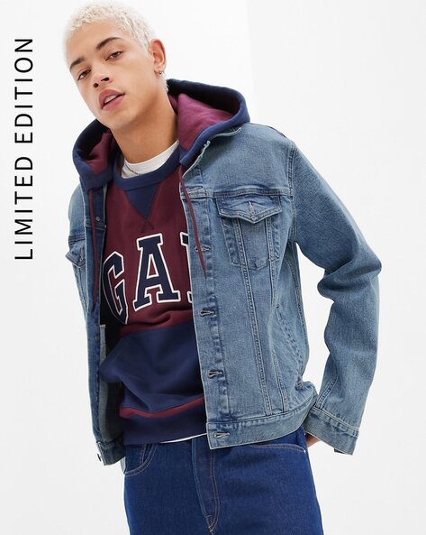 Price History of GAP Washed Denim Jacket with Flap Pockets