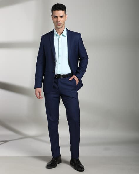 Buy Blue Suit Sets for Men by JOHN PLAYERS Online - Main Image