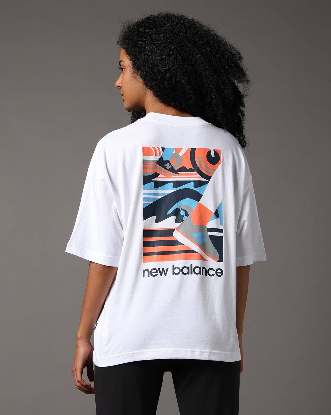 Buy White Tshirts for Women by NEW BALANCE Online | Ajio.com