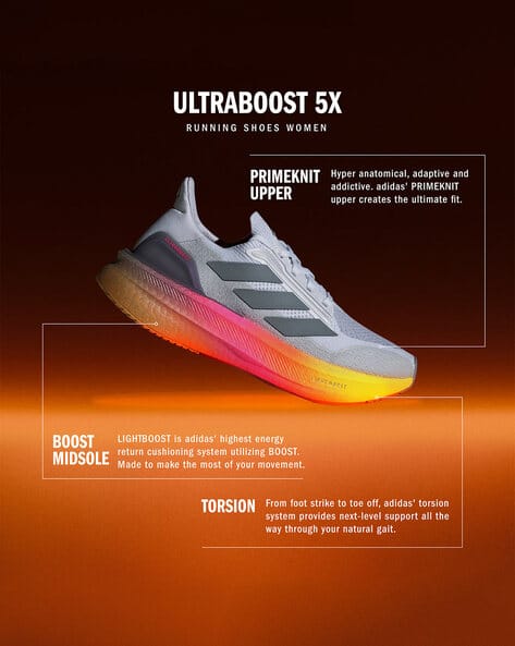 Buy ADIDAS Ultraboost 5X Shoes Purple Color Women AJIO LUXE