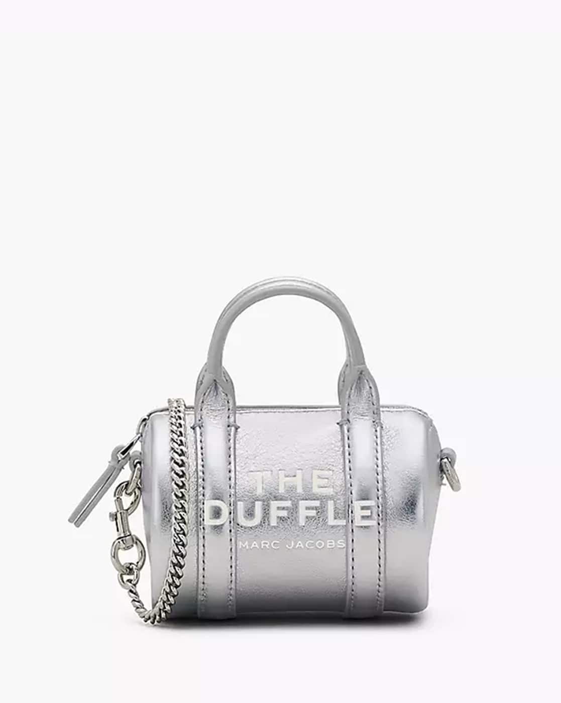 Buy MARC JACOBS The Duffle Nano Crossbody Bag | Silver Color