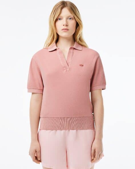 Women Regular Fit Polo T-Shirt