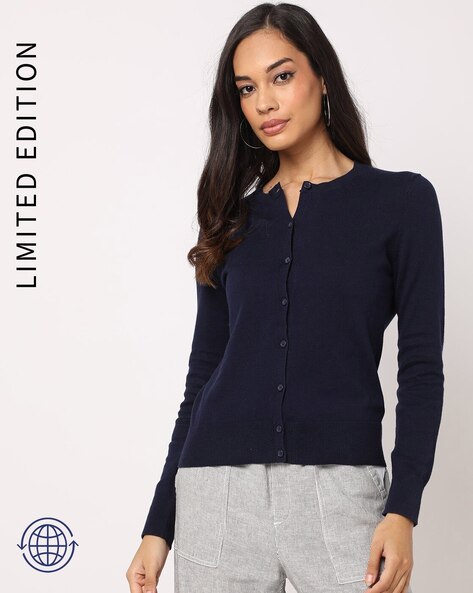 Gap deals Navy Blue Button Front Cardigan