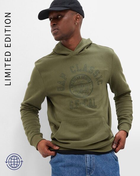 Buy Olive Green Sweatshirt Hoodies for Men by GAP Online Ajio