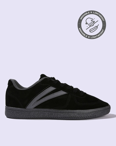 Men Round-Toe Low-Top Lace-Up Performance Shoes