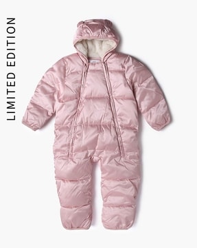 Gap down puffer snowsuit top