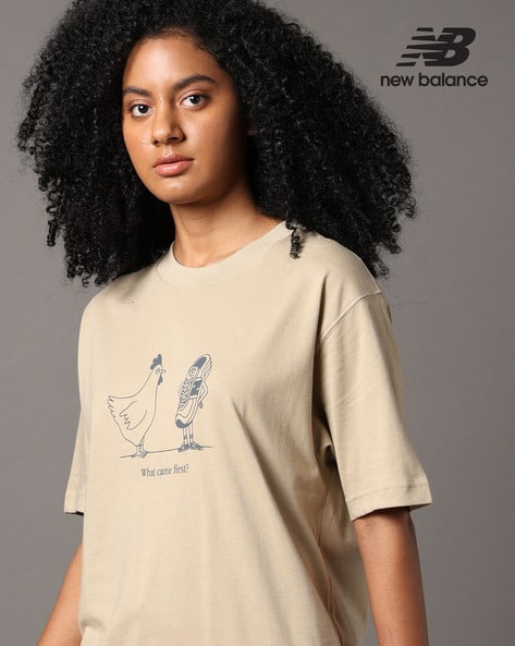 NEW BALANCE Women Chicken Or Shoe Relaxed Fit T-Shirt