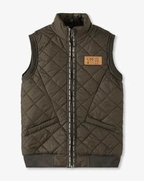 point cove Boys Quilted Puffer Gilet with Detachable Hood-picture-25