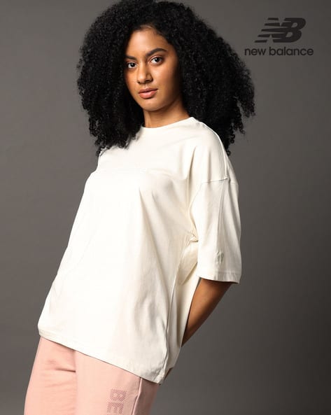 NEW BALANCE Women Hyper Density Jersey Oversized T-Shirt