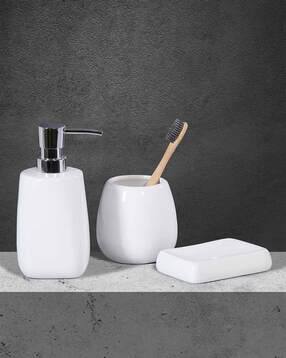 OBSESSIONS White Ceramic Luxury Bathroom (Set of 3)-picture-33