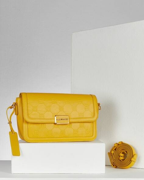 ALLEN SOLLY Women Logo Embossed Detachable Sling Bag