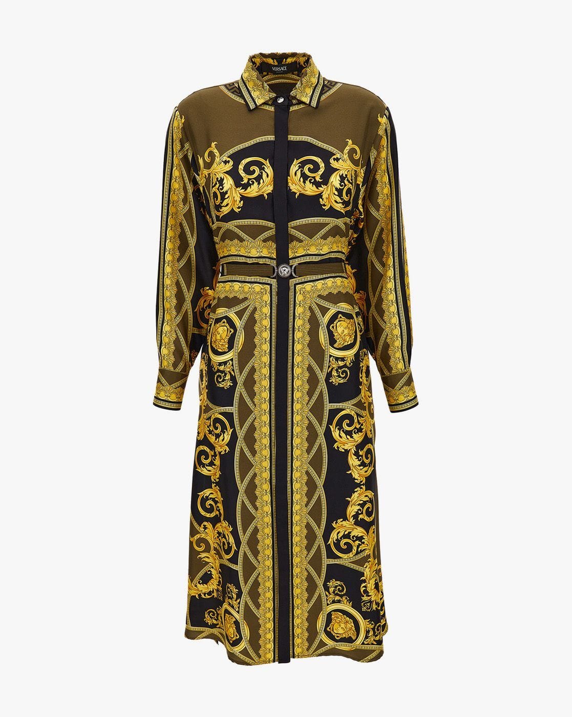 セール【VERSACE】ラ クープ デ デューシルクドレス★送料関税込 セール【VERSACE】ラ クープ デ デューシルクドレス☆送料関税込