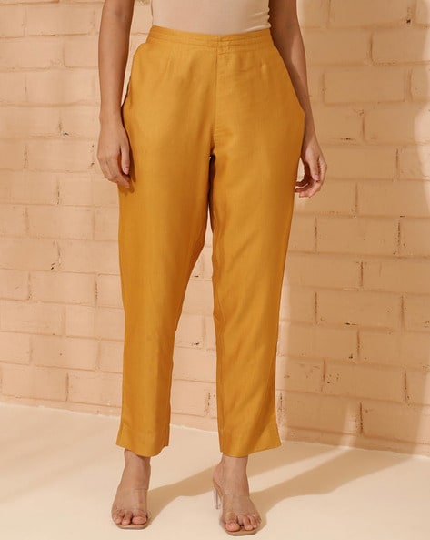 Women Pants with Elasticated Waist Price in India